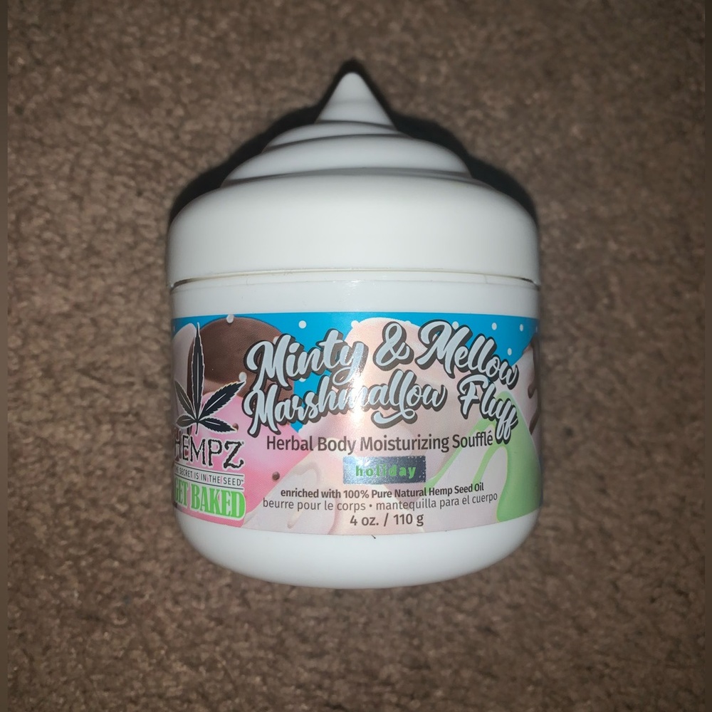 Hempz Minty & Mellow Marshmallow Fluff.